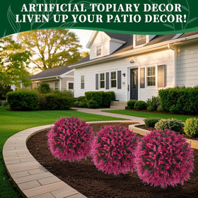 EverNature UV-protected leaves ensure lasting color in bright sun.