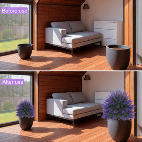 EverNature weather-resistant leaves endure sun and rain.