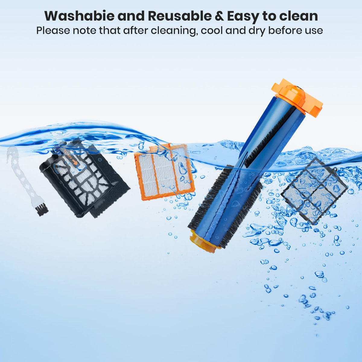 Everong Shark UR2360S base filters protect the motor and extend life