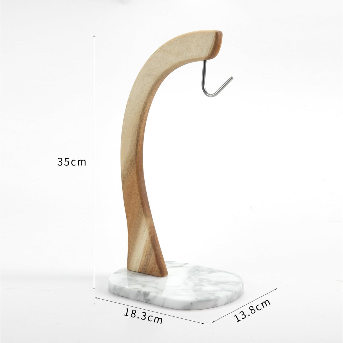 Everous modern kitchen stand keeps bananas accessible and tidy.