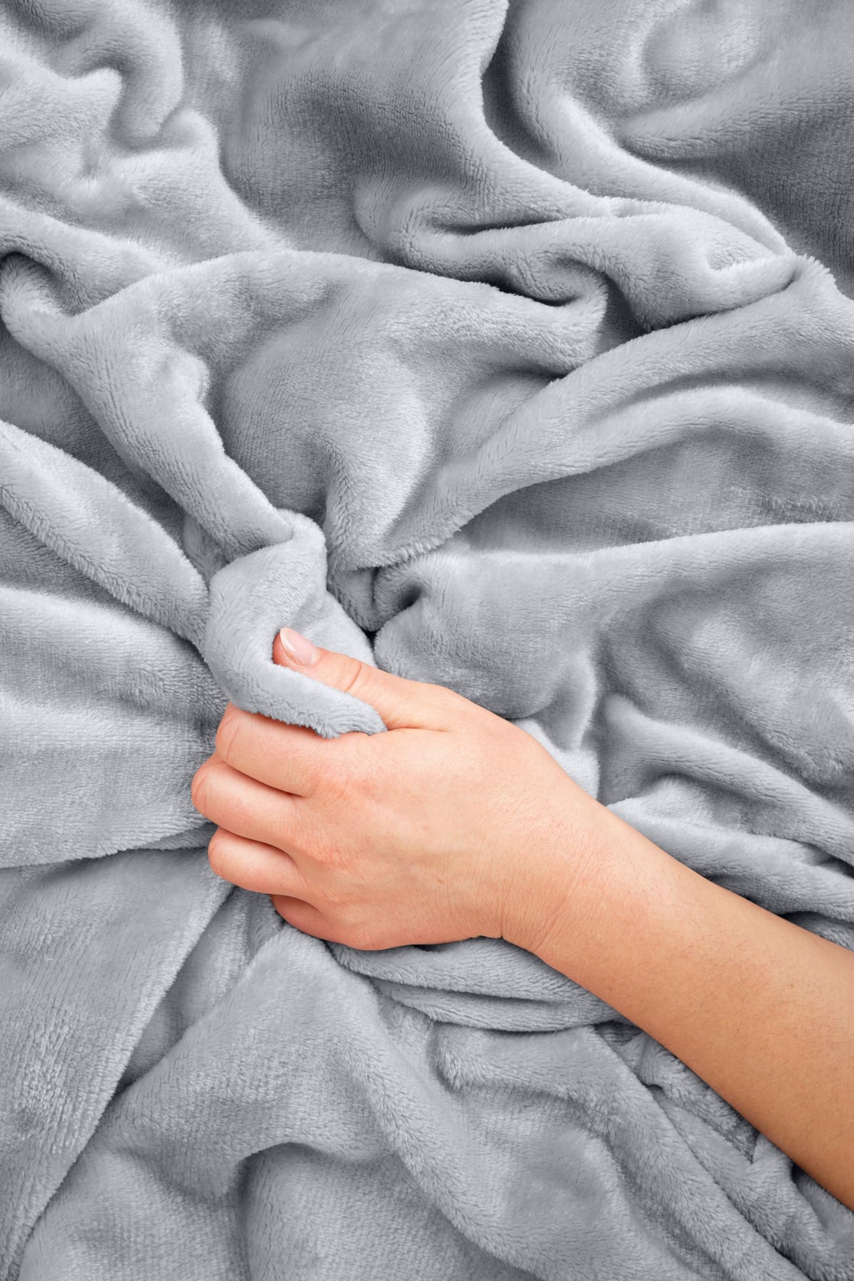 EverSnug light grey fabric emphasizes versatile all-season warmth.