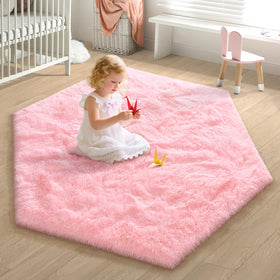 EVOIONOS Teen Girls Bedroom Rug soft, inviting texture