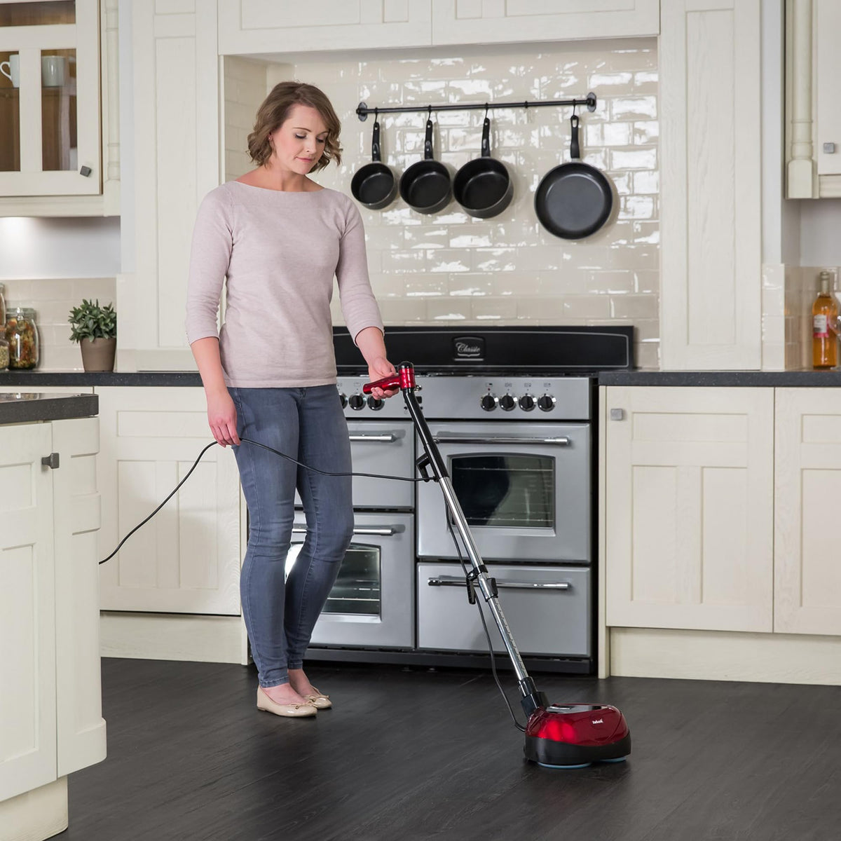 Ewbank EP170 nylon scrubbing plates tackle tough grime efficiently