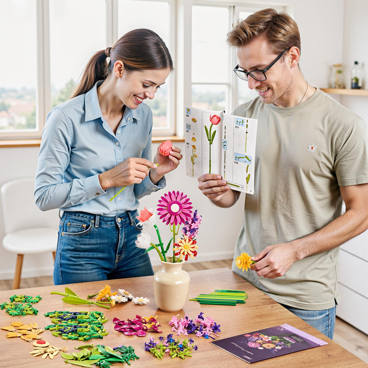 EWED adjustable design supports creative DIY floral art and seasonal displays