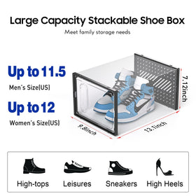 Two eWonLife XL boxes stacked show stable connection for space-saving storage.