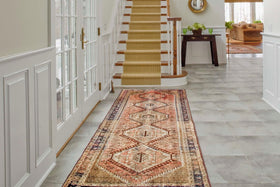 ExactMade carpet runner cleans easily with soap, water, or vacuum.