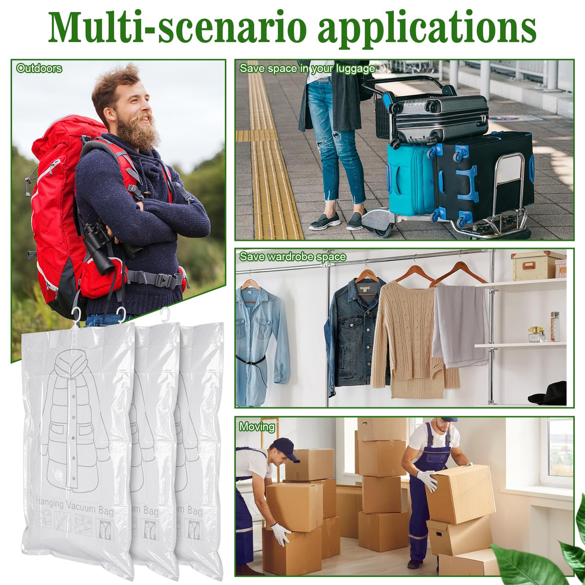 Exclaith airtight clips and valves prevent leaks during long-term storage.