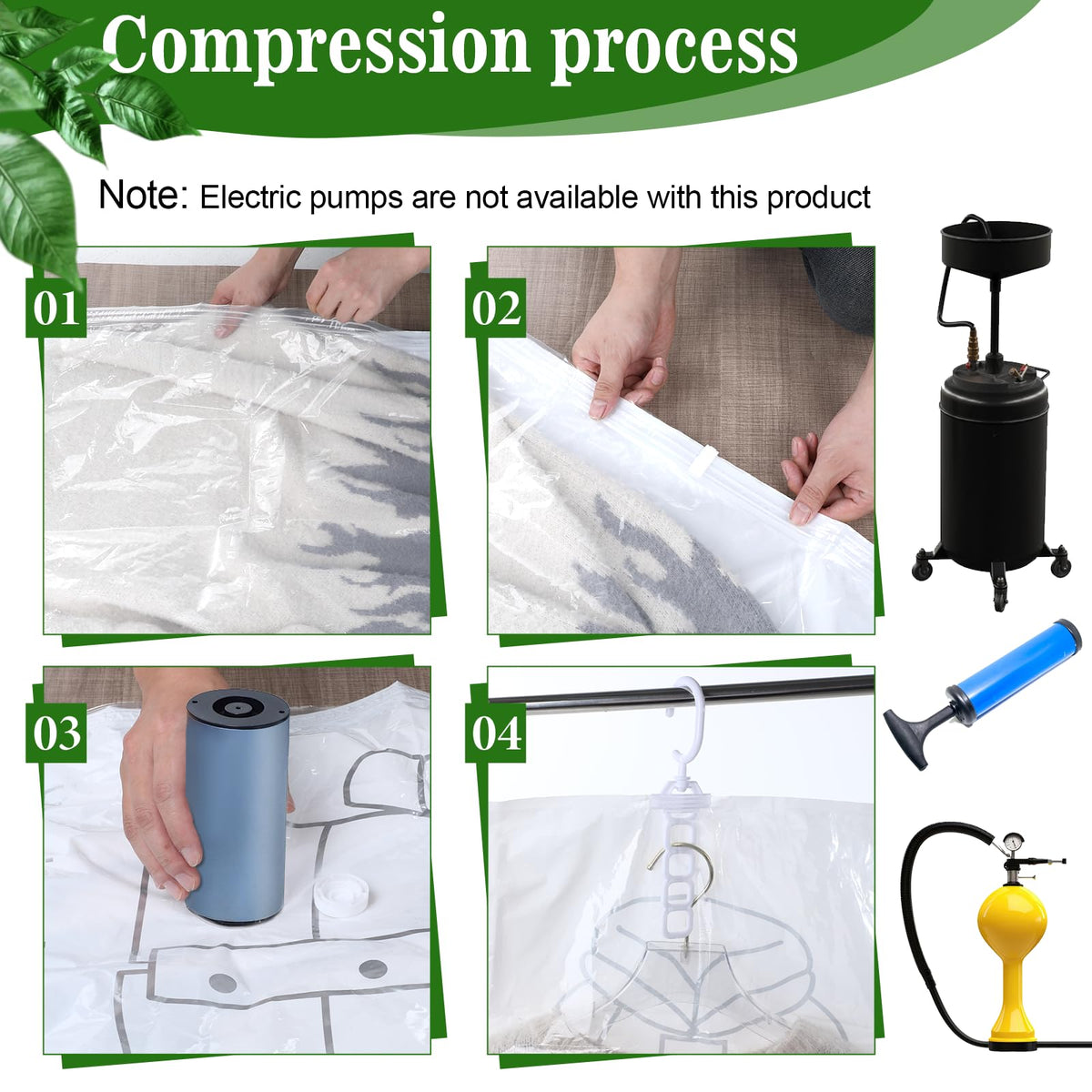 Exclaith double-zip seal ensures airtight storage for seasonal garments.