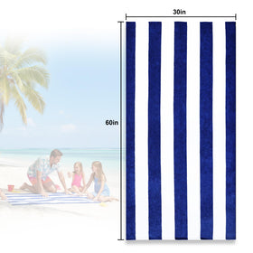 Exclusivo Mezcla 30x60 inch towel shows extra-large family-friendly size.