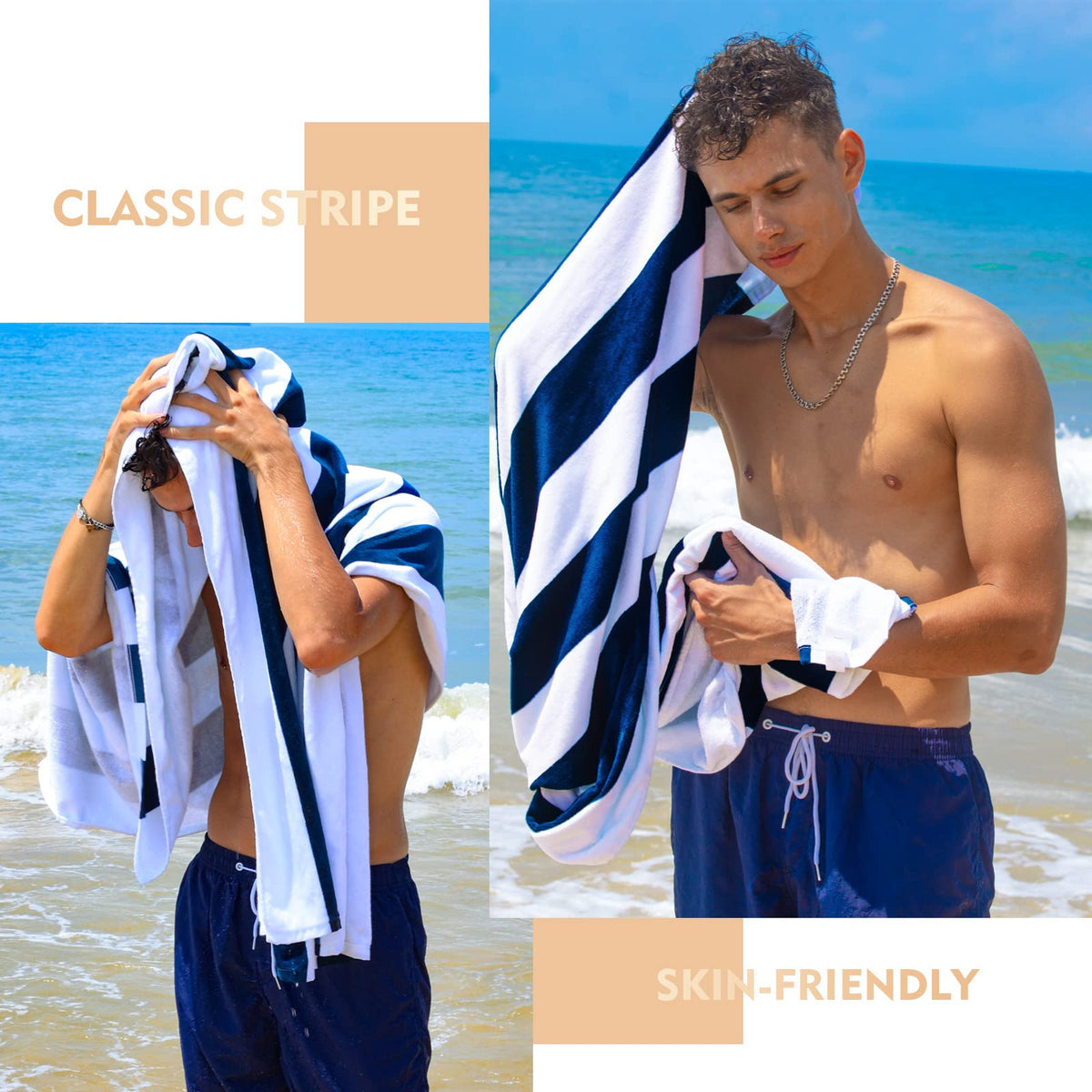 Exclusivo Mezcla 420 GSM cotton delivers softness, absorbency, and durability.