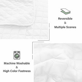 Exclusivo Mezcla all-season quilt shown as versatile bedspread.