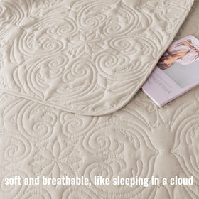 Exclusivo Mezcla brushed microfiber fabric for soft breathable nights