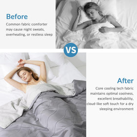 Exclusivo Mezcla cooling comforter king size fit for expansive coverage