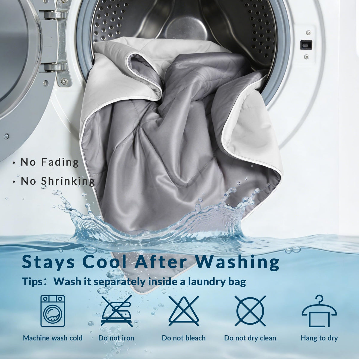 Exclusivo Mezcla cooling comforter ideal for travel and hotel stays