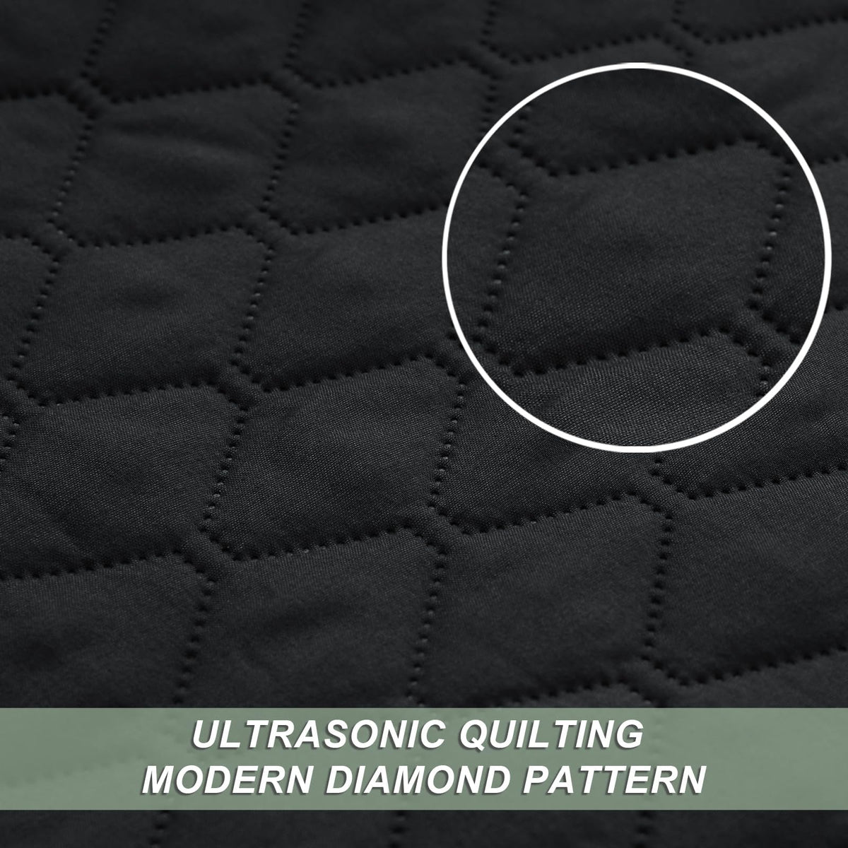 Exclusivo Mezcla embossed pattern detail showing ultrasonic technique