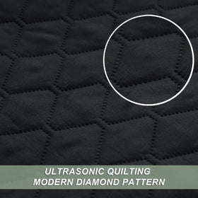 Exclusivo Mezcla embossed pattern detail showing ultrasonic technique