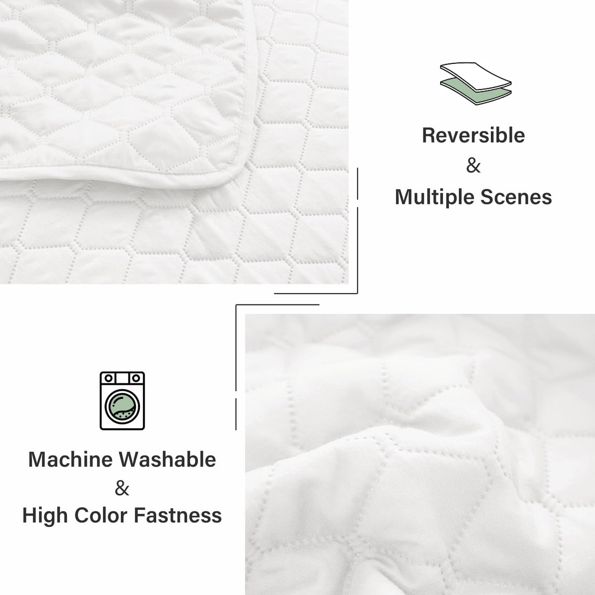 Exclusivo Mezcla soft microfiber fabric close-up shows a smooth, skin-friendly feel.