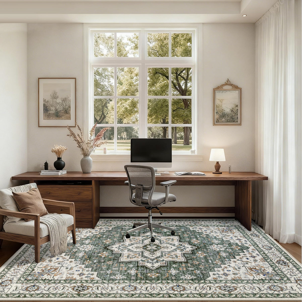 ExpediX rug in living room scene adds daily comfort