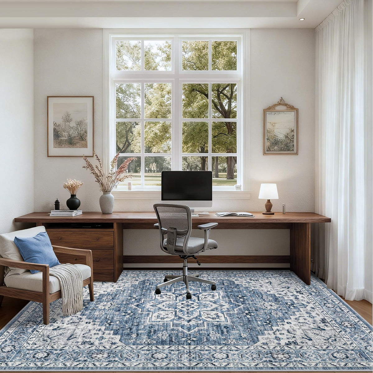 ExpediX colorfast blue tones retain vibrant look over time