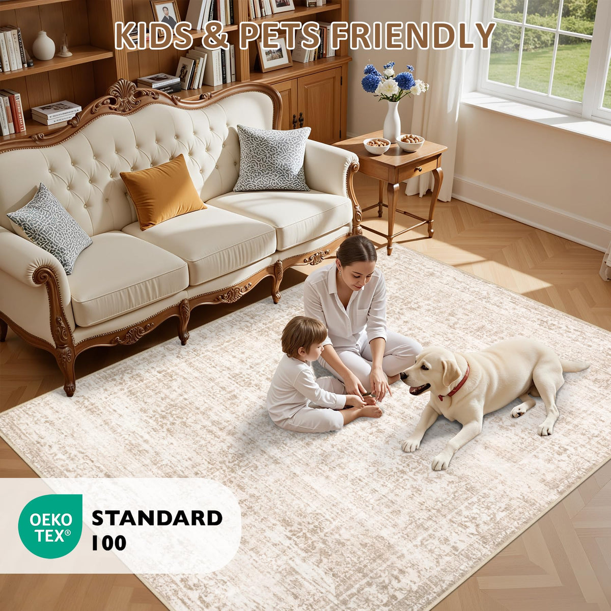 ExpediX packaging confirms dimensions and the complete rug package