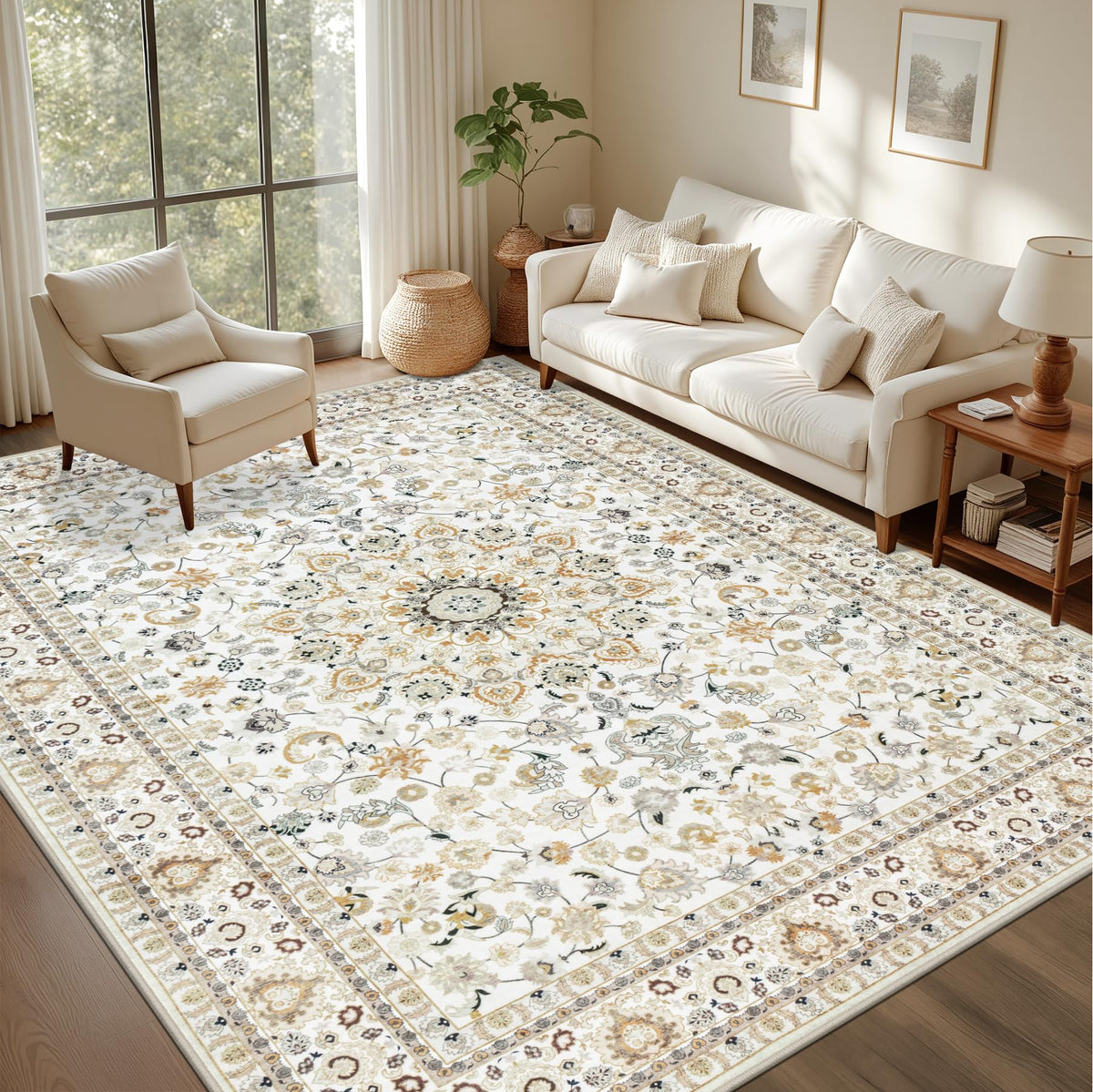 ExpediX area rug 9x12 soft plush surface for cozy feet and comfort