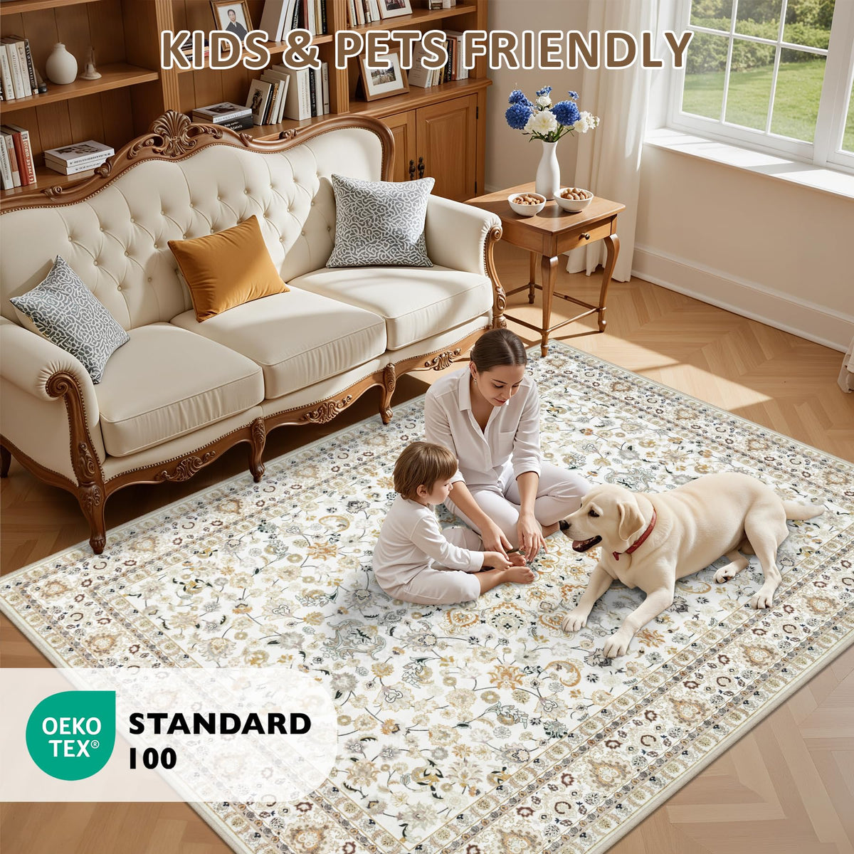 ExpediX 96 by 30 inch rug suits hallways, entryways, and bedrooms