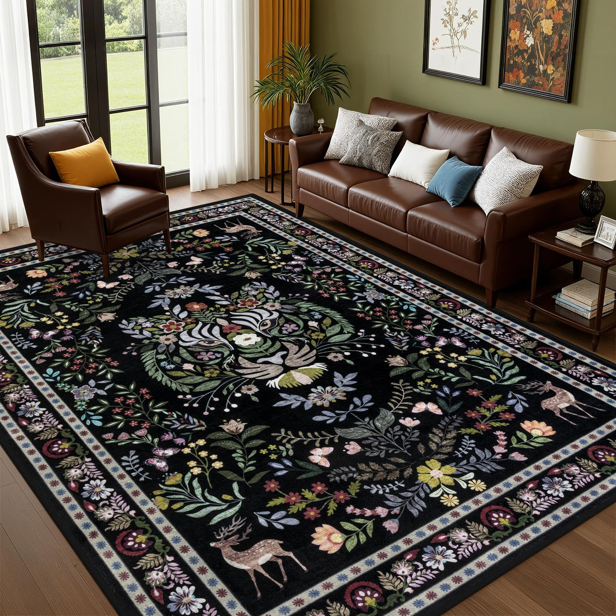 ExpediX 8x10 rug suits living rooms, bedrooms, and entryways.