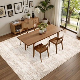 ExpediX non-slip backing keeps rug firmly in place.