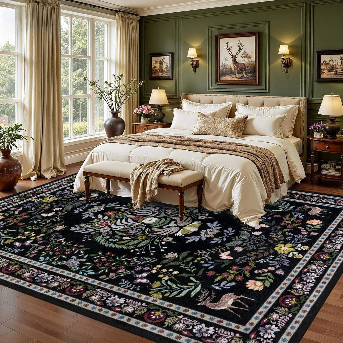 ExpediX ultra-soft low-pile rug with 0.25 inch pile for cozy comfort.
