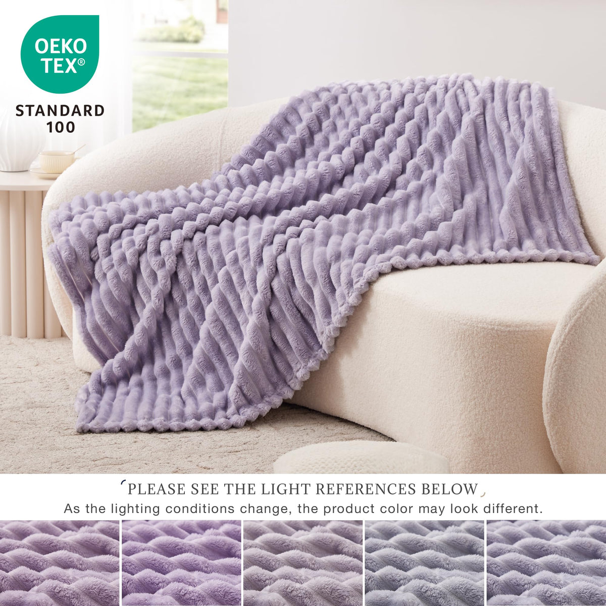 EXQ Home blanket used for bed time cuddling and relaxation