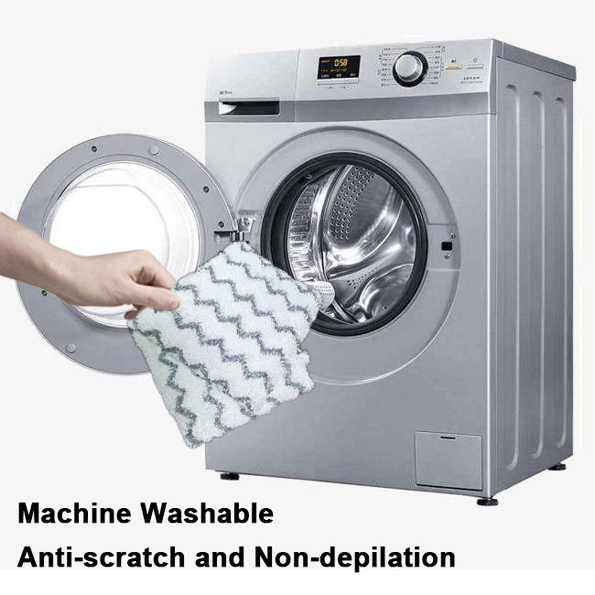 Extolife pad is machine washable and durable for repeated cleaning.