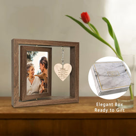 EYITUPC double 4x6 frame back-to-back displaying two photos.