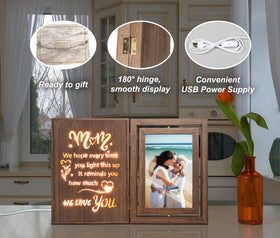 EYITUPC Light Up Mom Frame gift box presentation for effortless gifting.