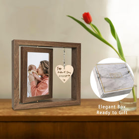 EYITUPC mommy and me quote detail highlighting sentimental design for new mom.