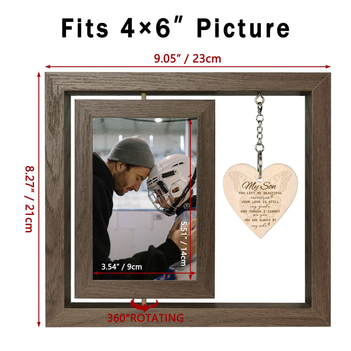 EYITUPC packaged-for-gifting memorial frame ready to honor memories.