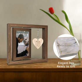EYITUPC two 4x6 back-to-back display supports memory of a loved son.