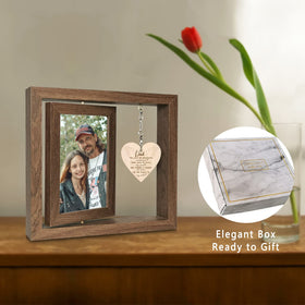 EYITUPC rustic wooden frame highlighting cherished memories in vintage finish