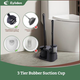 Eyliden cleaning system in use for efficient home bathroom maintenance