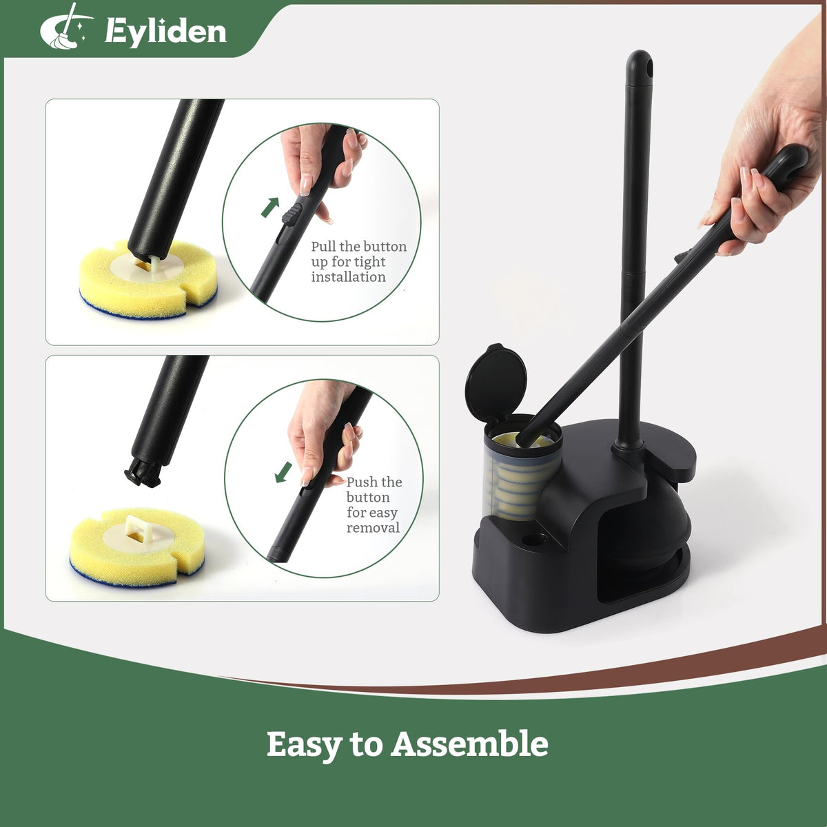Eyliden compact storage holder keeps tools neatly stored and dry