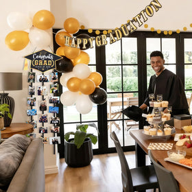 EYNDYN memory wall makes a thoughtful graduation gift centerpiece