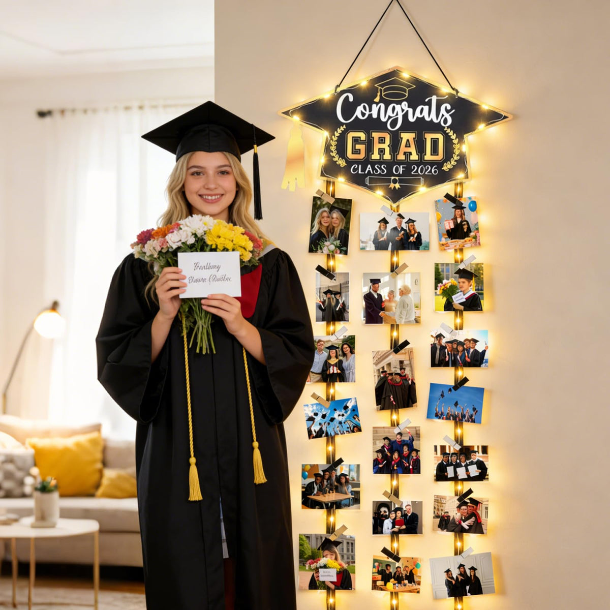 EYNDYN vertical timeline layout highlights milestones from kindergarten to graduation