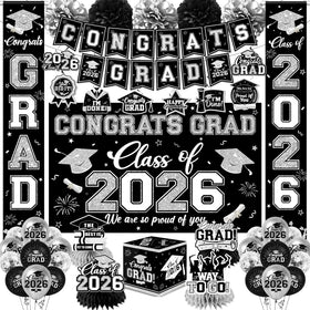 EYOBZOOQ Class of 2026 banner for festive photo moments.