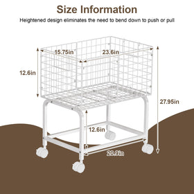 Eyteenokk dimensions 23.6x15.75x28 inches fit compact laundry rooms