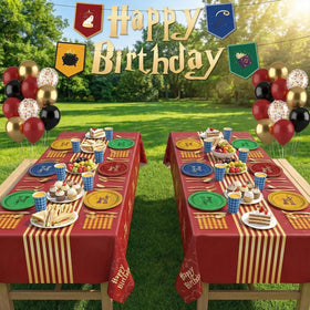 Eywusco tablecloths 54x108 protect surfaces during activities.