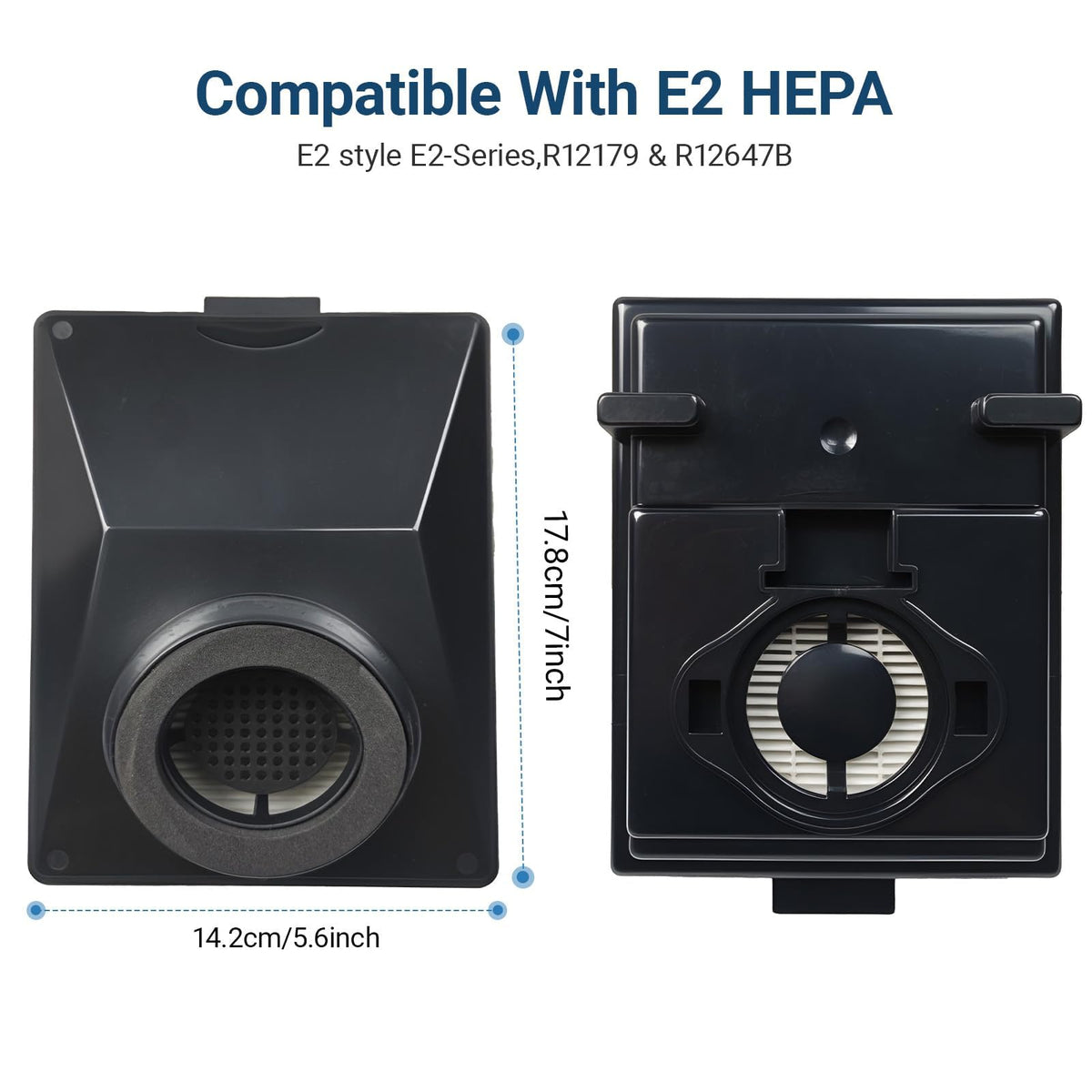 Enhanced airflow support for strong suction in home cleaning.