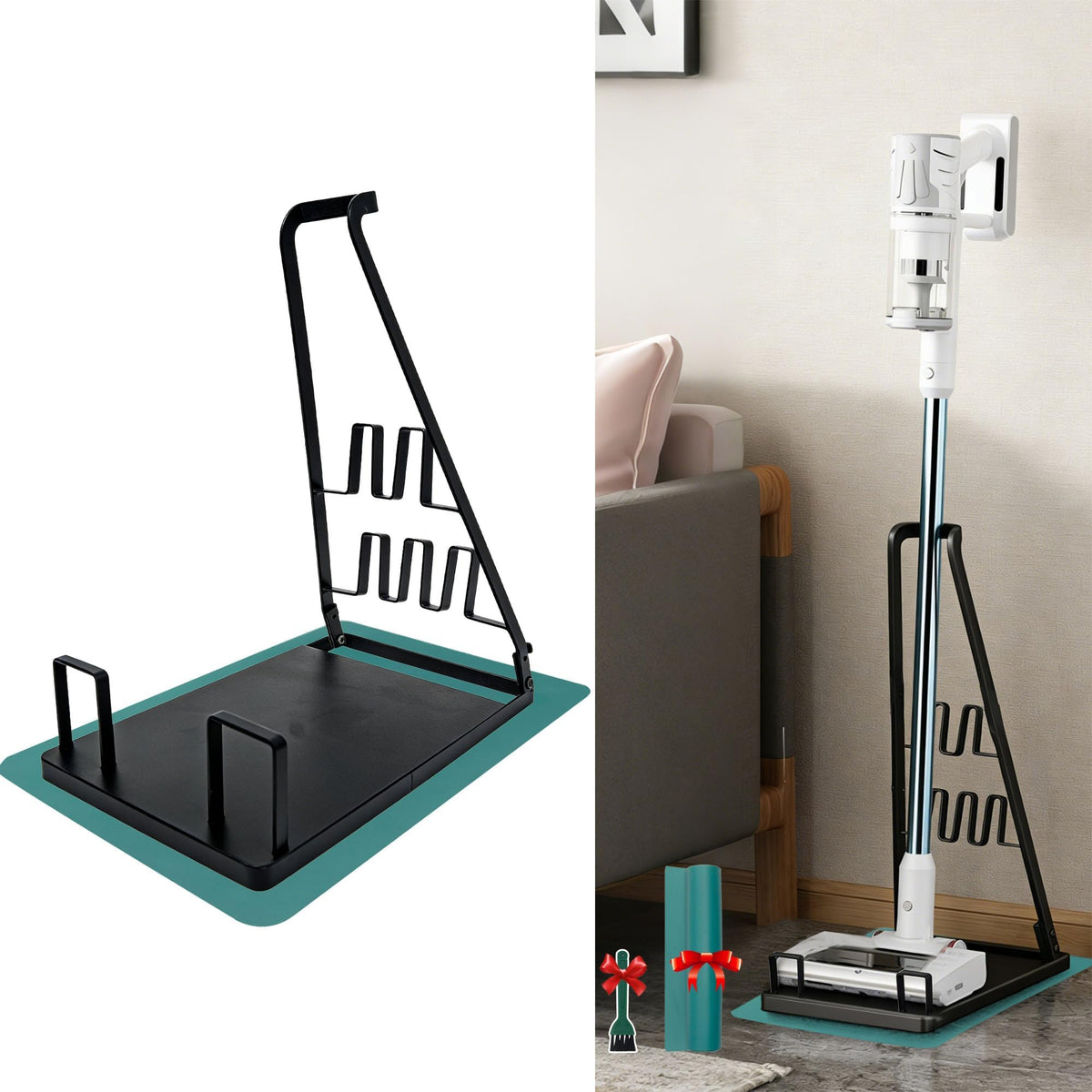 EZ SPARES vacuum stand main cradle holds your vacuum securely for quick access.