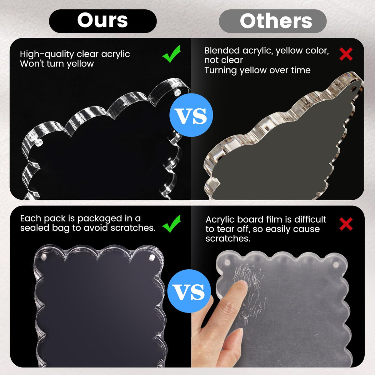 EZMeetU secure magnets and packaging protect photos during gifting.