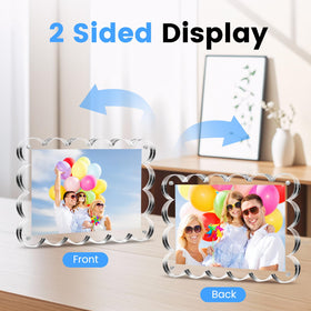 EZMeetU UV-protected frame helps keep portraits from fading.