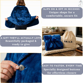 EzrAllora extended back coverage protects the lower back while seated