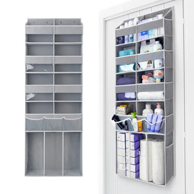 EZVERY clear PVC bottoms let you see contents at a glance for quick access.